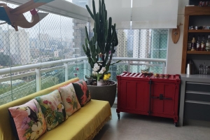 Nova York PentHouse Brooklin Paulista 185m² 04 Dormitórios 04 Suítes 3 Vagas